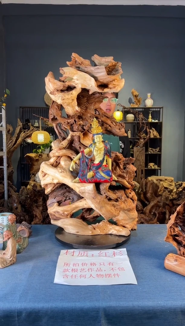 木卢师傅根艺作品（不包含人物摆件）