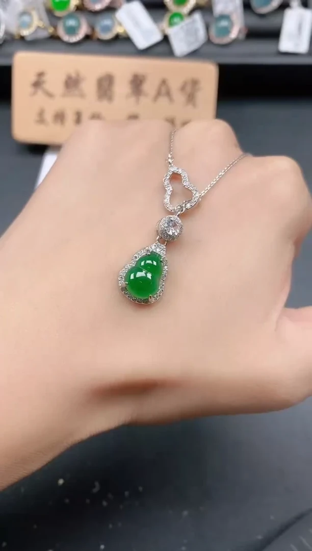 银S925镶嵌戒指翡翠11111111