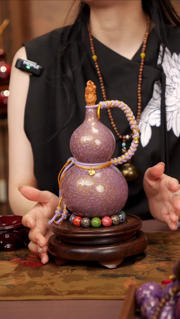 181易林高端工艺大漆酒葫芦--358