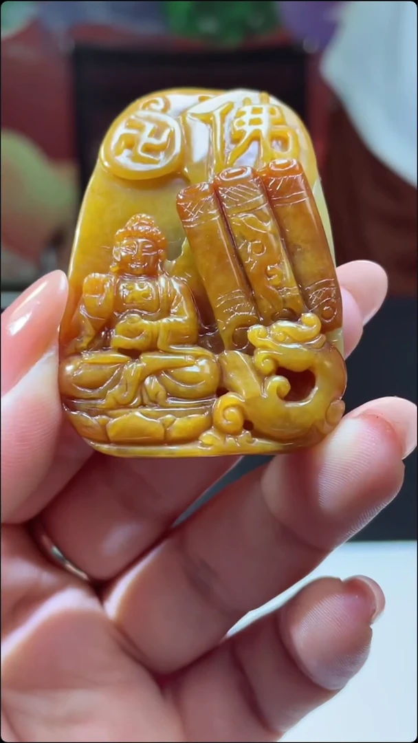 定制翡翠未镶嵌人物