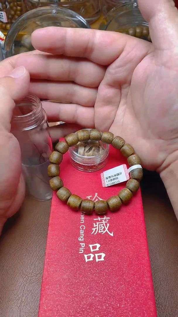 沉香手串海南乌身奇楠B1088335