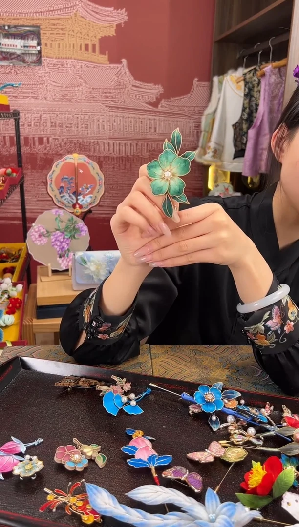 【闪购商品】刺绣苏绣世家非遗手工（胸针）