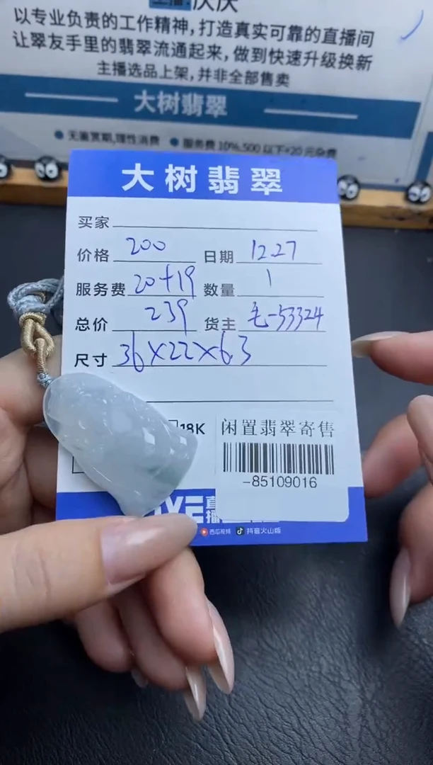 颈饰未镶嵌翡翠多人-85109016