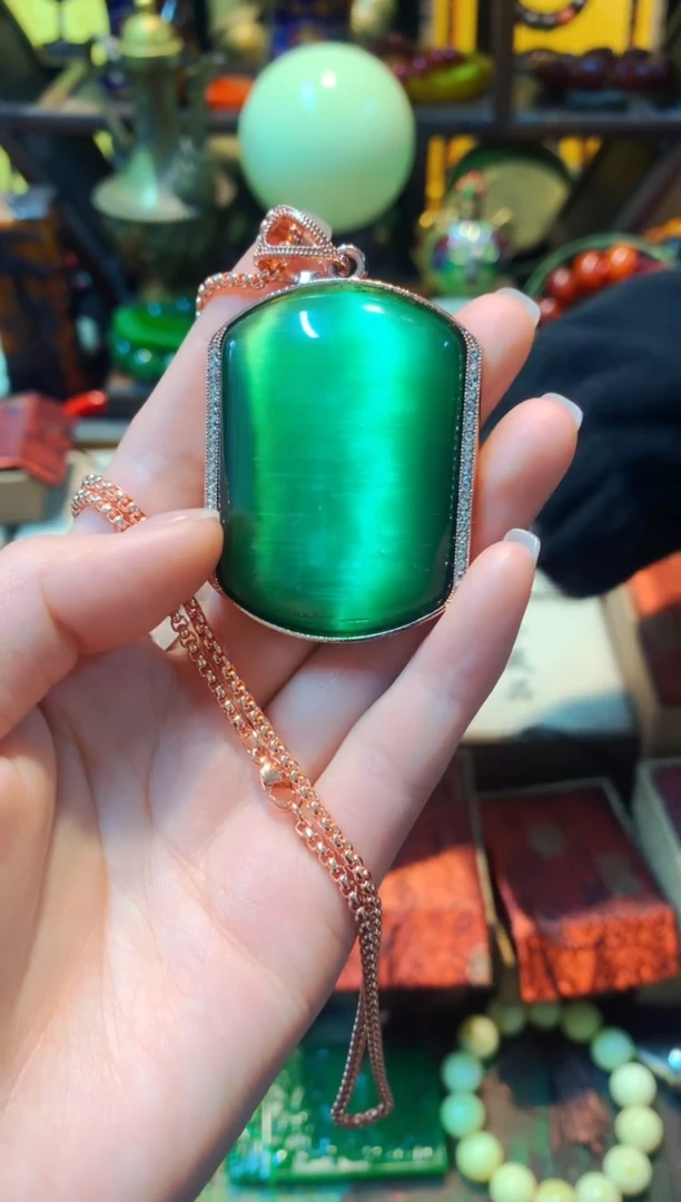 【闪购商品】和田玉（碧玉）挂件未镶嵌主播推荐主播推荐