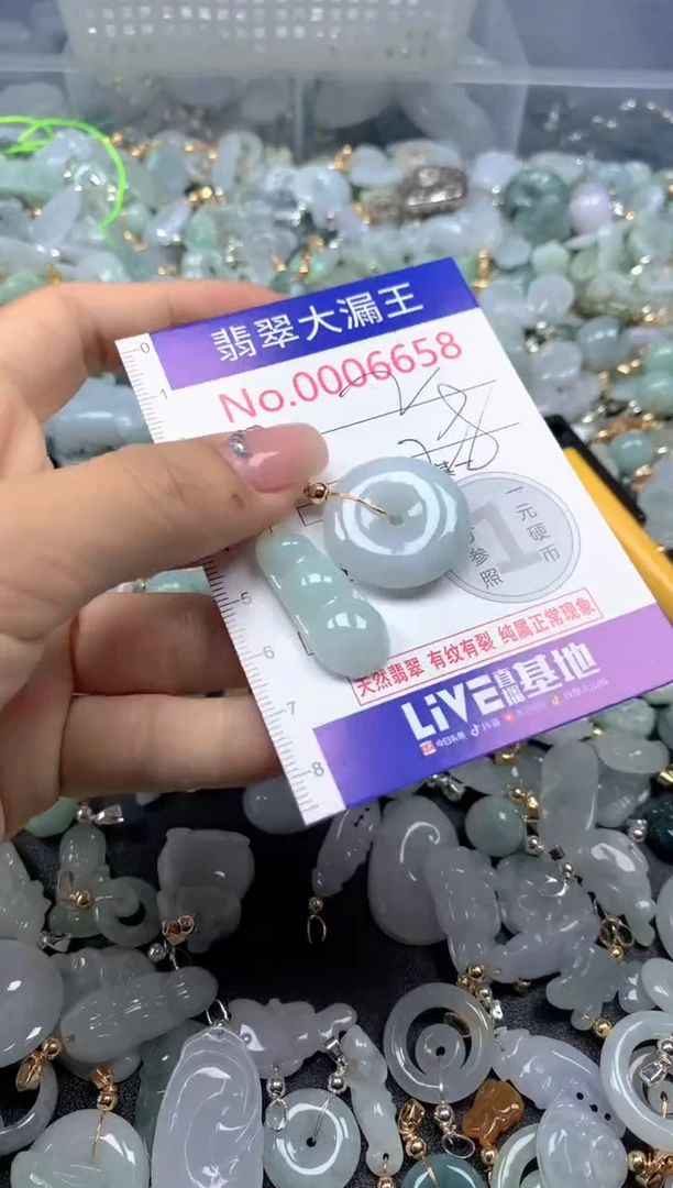 颈饰未镶嵌翡翠6658