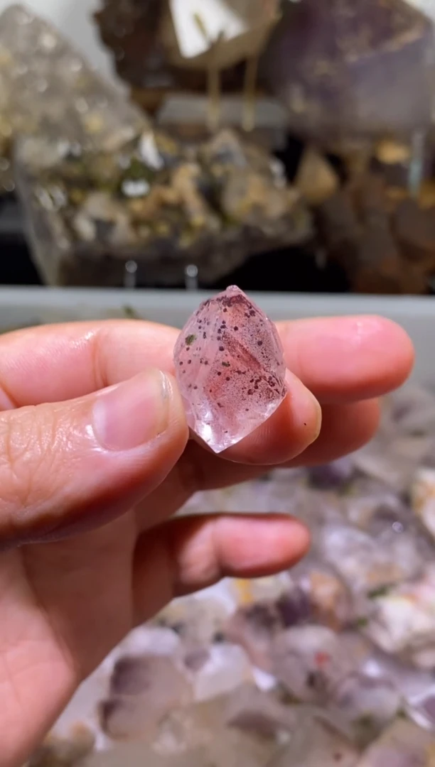 未镶嵌珠宝半成品水晶91号四川超七花园水晶