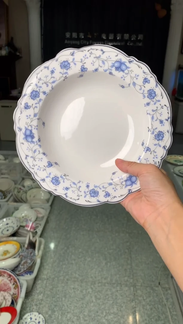 瓷陶瓷原单CC078餐具2个