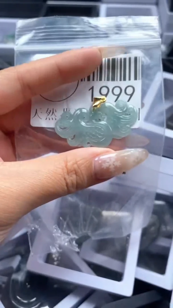 颈饰未镶嵌翡翠1999