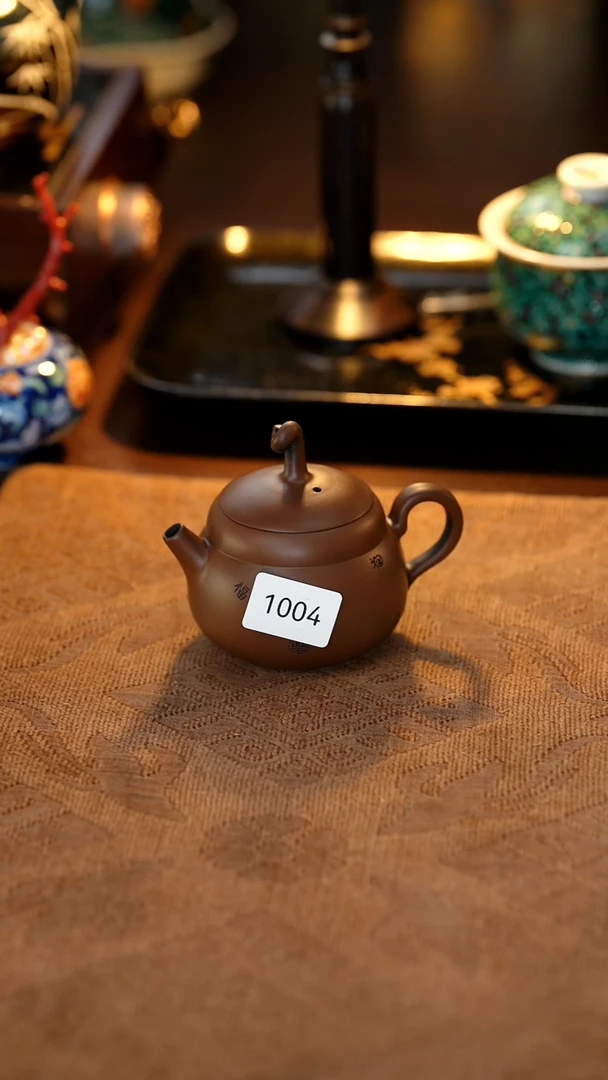 【闪购商品】雲梦茶器紫陶小壶1004