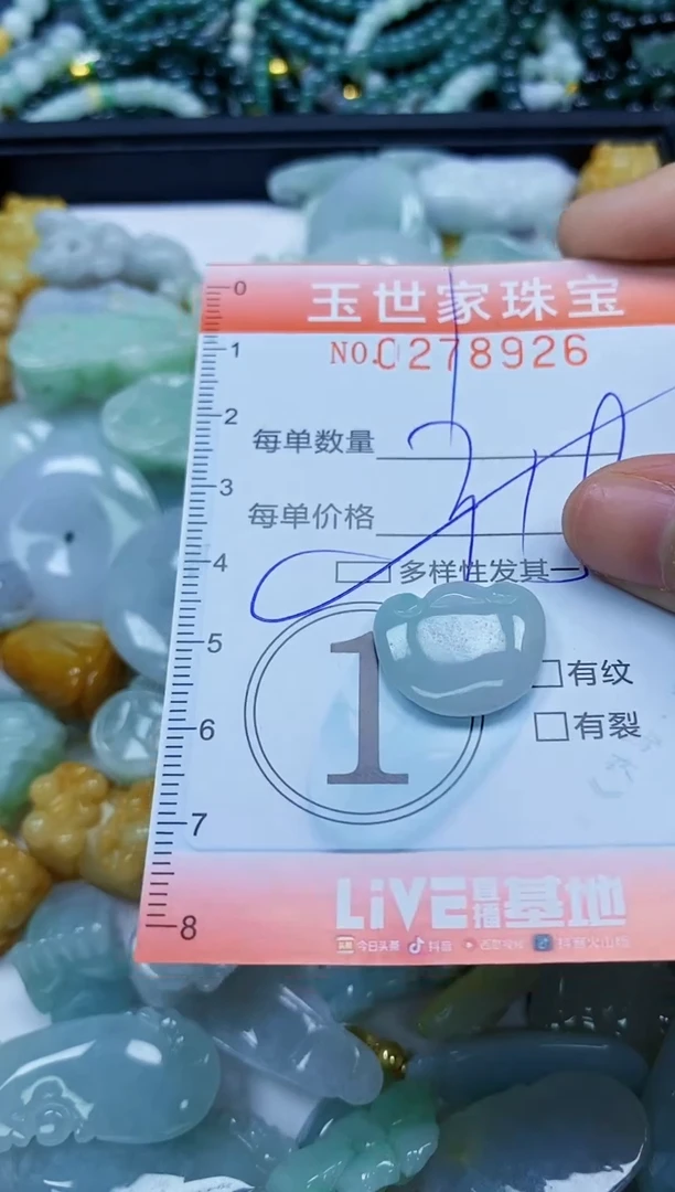 翡翠未镶嵌颈饰闪购0278926多样性发其一