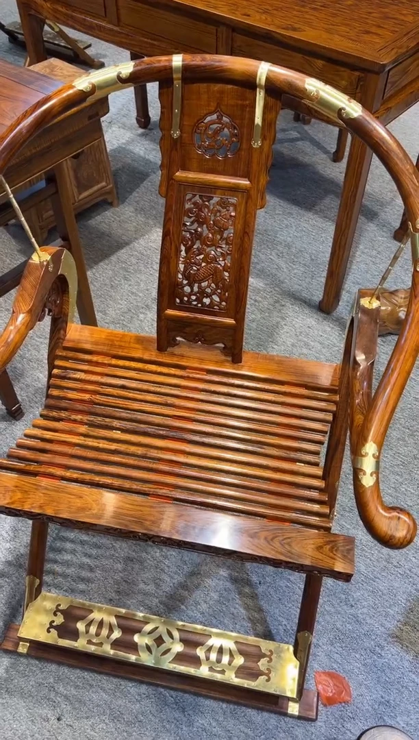 木交椅 交椅 红木家居