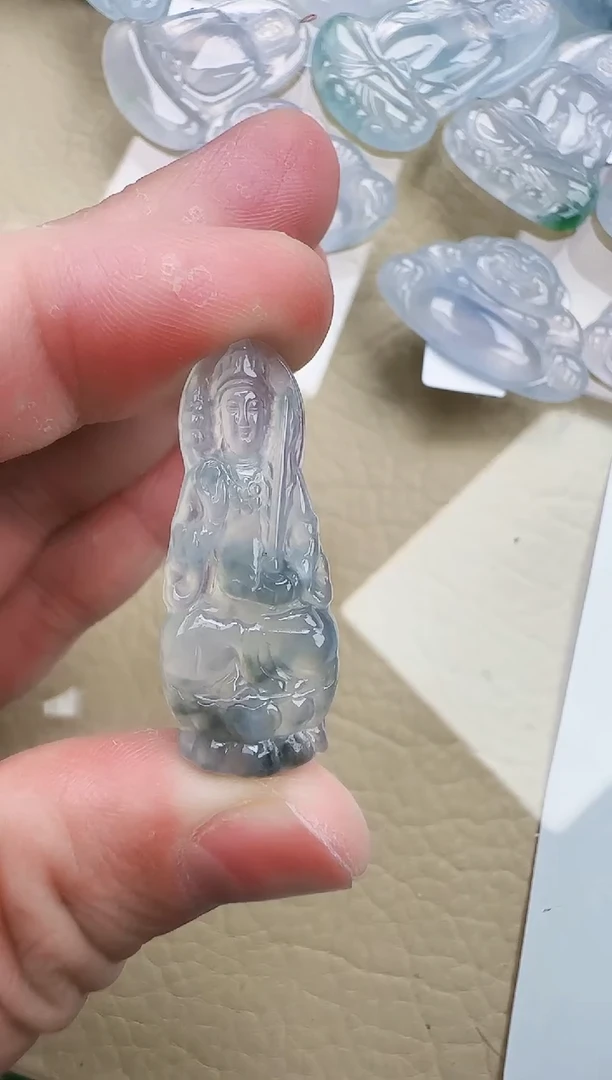 颈饰未镶嵌翡翠缅甸翡翠a货
