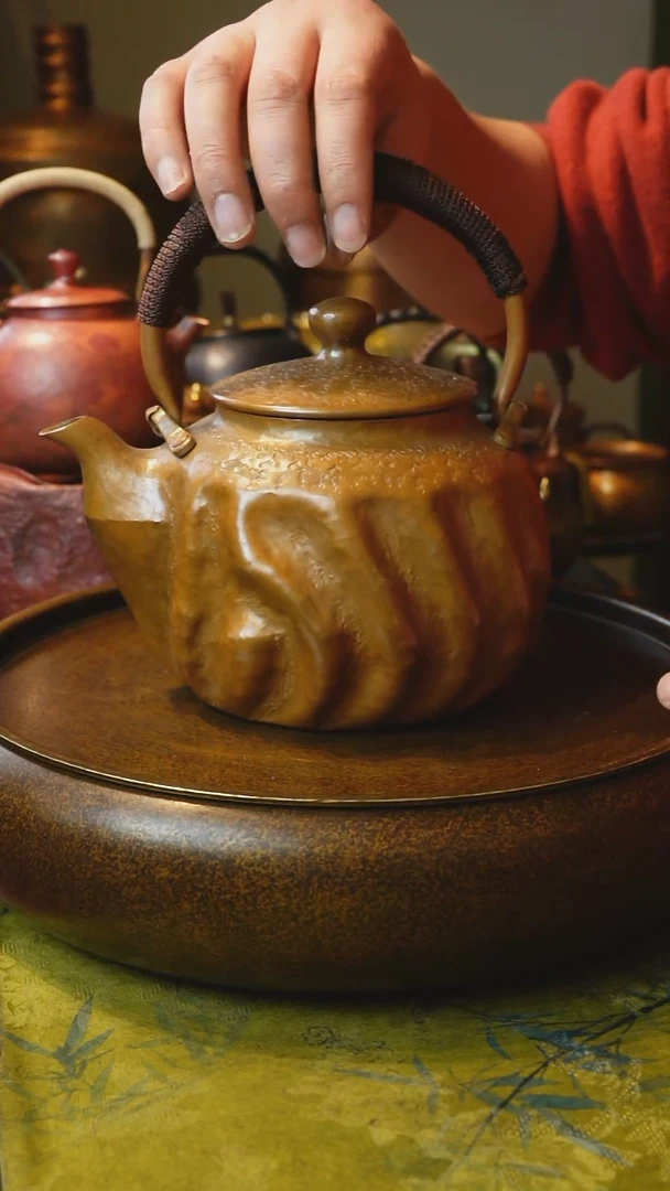 纯紫铜华锋首做一号壶