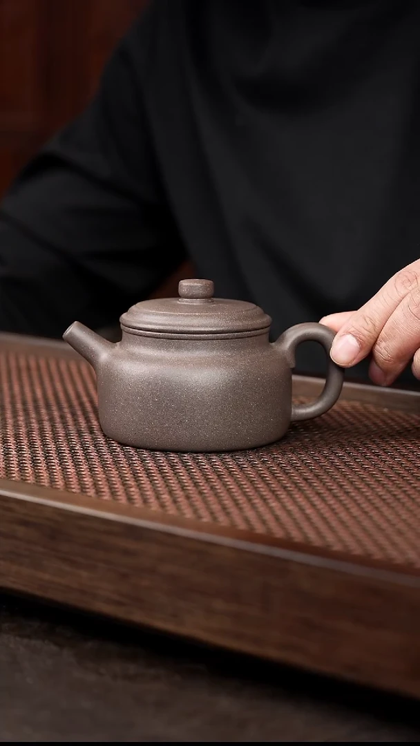 茶壶紫砂天青德中