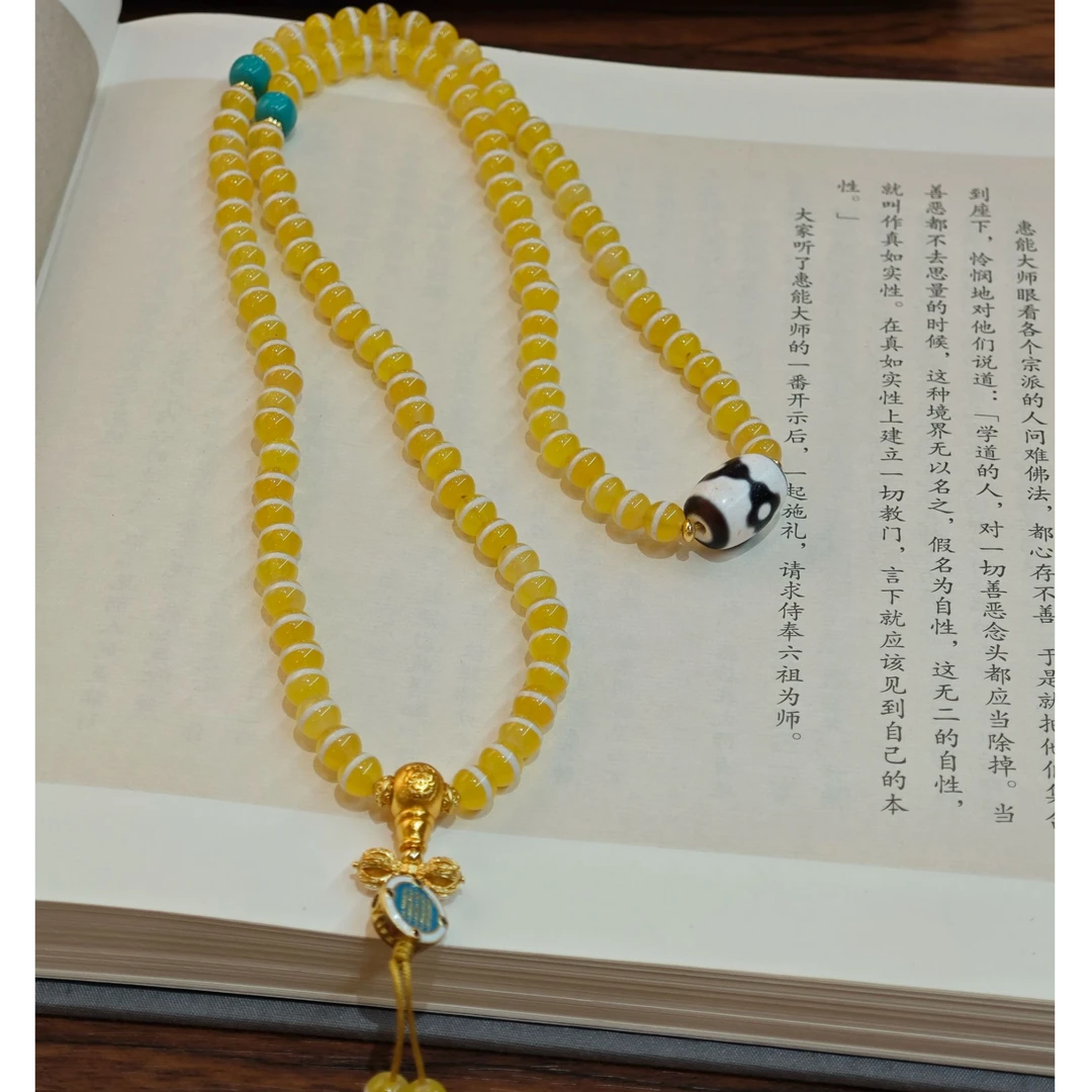 法衣一线药师108颗项链设计款/多样性发其一  MNSJE326-M