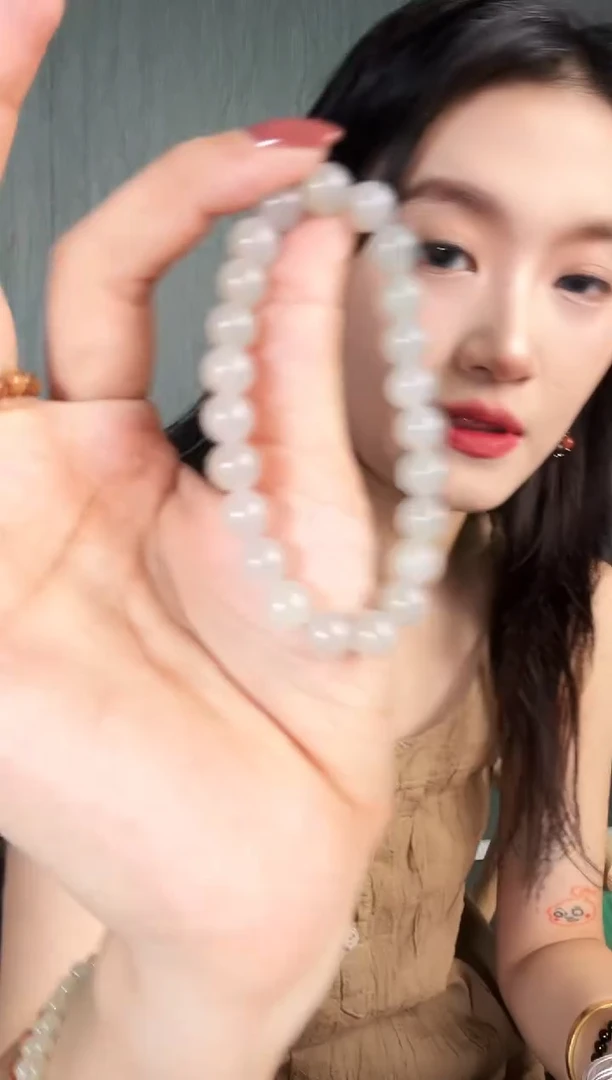 手串未镶嵌和田玉和田烟紫单圈