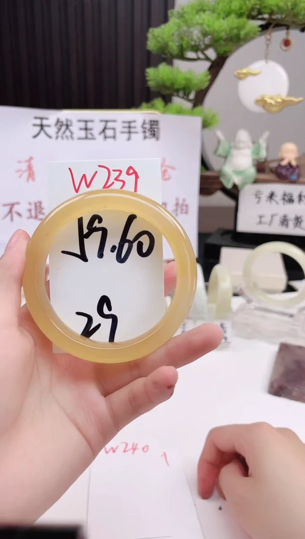 石英质玉手镯未镶嵌W239