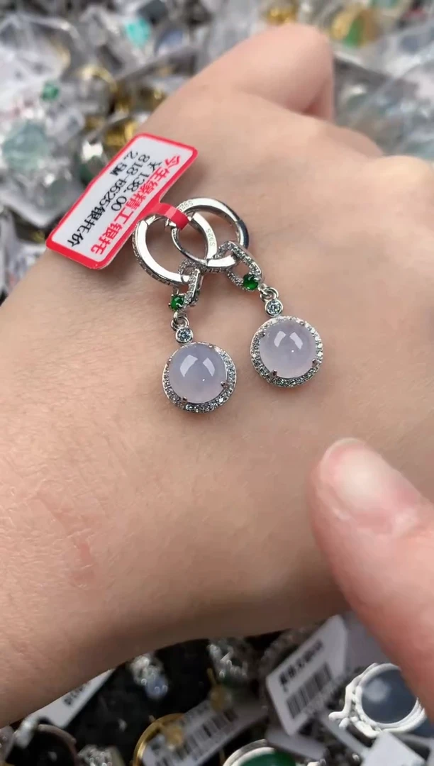 银S925镶嵌戒指翡翠3333----1
