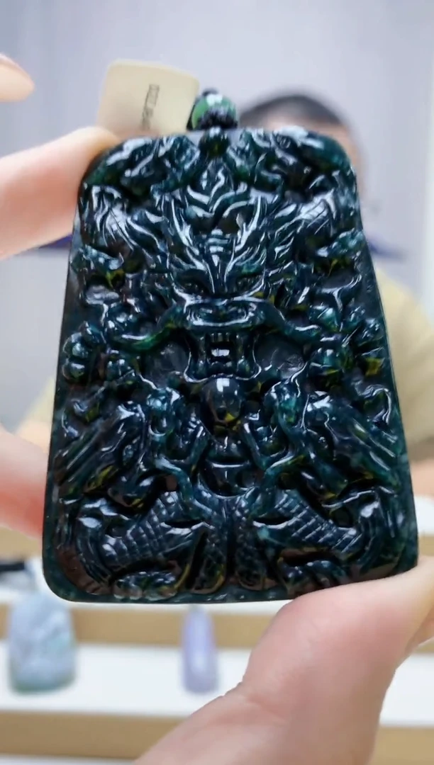 未镶嵌定制翡翠5167jw-毛货挂件10
