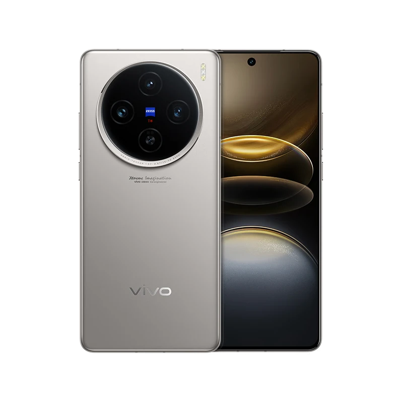 准新品 vivo X100s 钛色 16+512G 100%电池 天玑9300+ 裸机二手