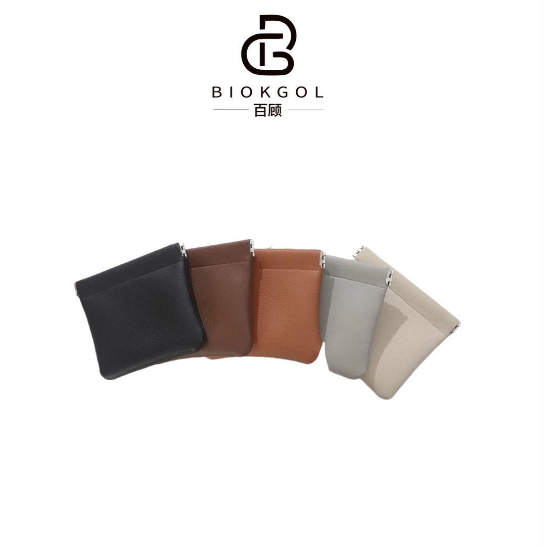 BIOKGOL/百顾进口里外全牛皮 时尚 收纳包