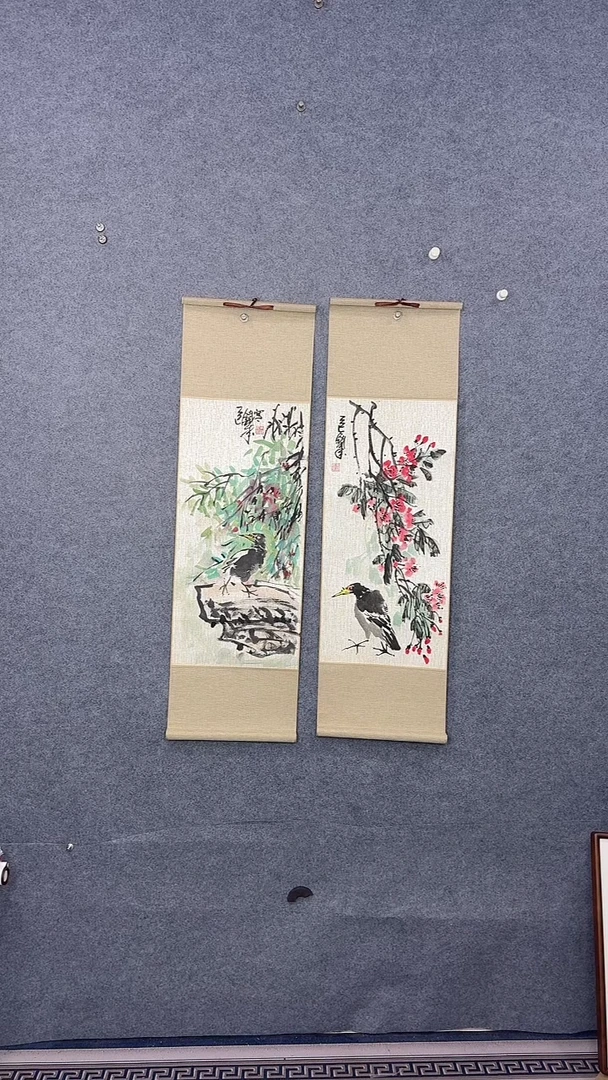 国画105*32吴铁成作品