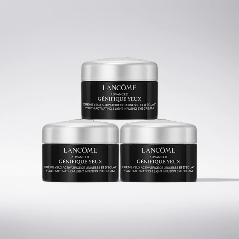 兰蔻肌底精华焕亮眼霜5ml×3瓶.