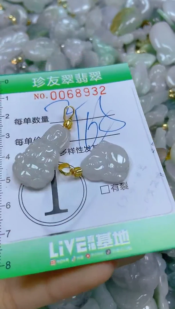 【闪购商品】翡翠颈饰未镶嵌闪购商品0068932
