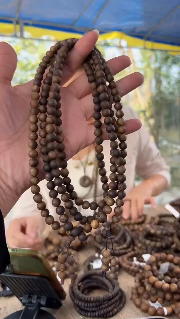 【闪购商品】沉香手串08圆珠沉水浮保33克多样性发1