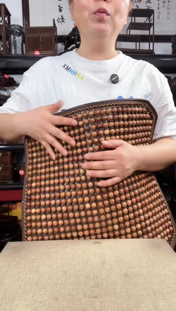木坐垫老李红木工艺品