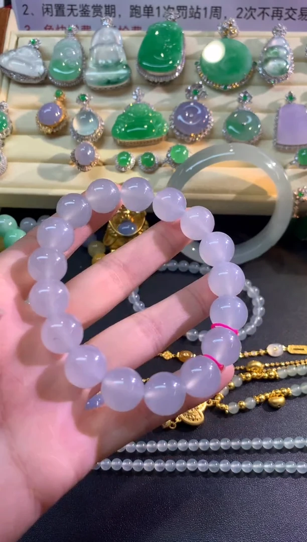 未镶嵌手串翡翠手串|25000+1250
