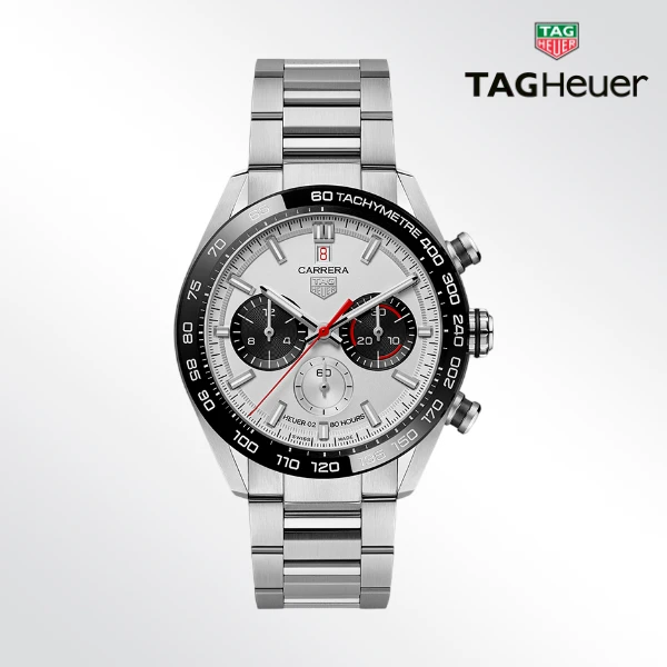99新 TAG Heuer/泰格豪雅 卡莱拉纪念版/表径44mm/公价47800元/表
