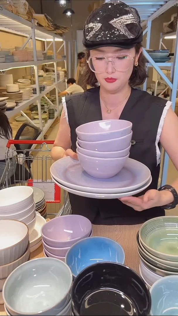 瓷70高温釉下彩陶瓷餐具