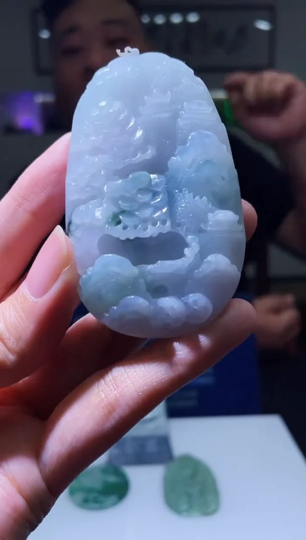 【闪购商品】翡翠颈饰未镶嵌M-@@HJZA022138多样性发一