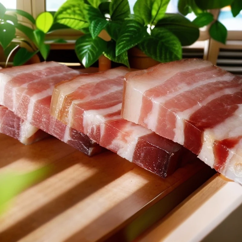 风干咸肉农家日晒刀板香腊肉i土特产风味腌笃鲜美食旅游专属腊味
