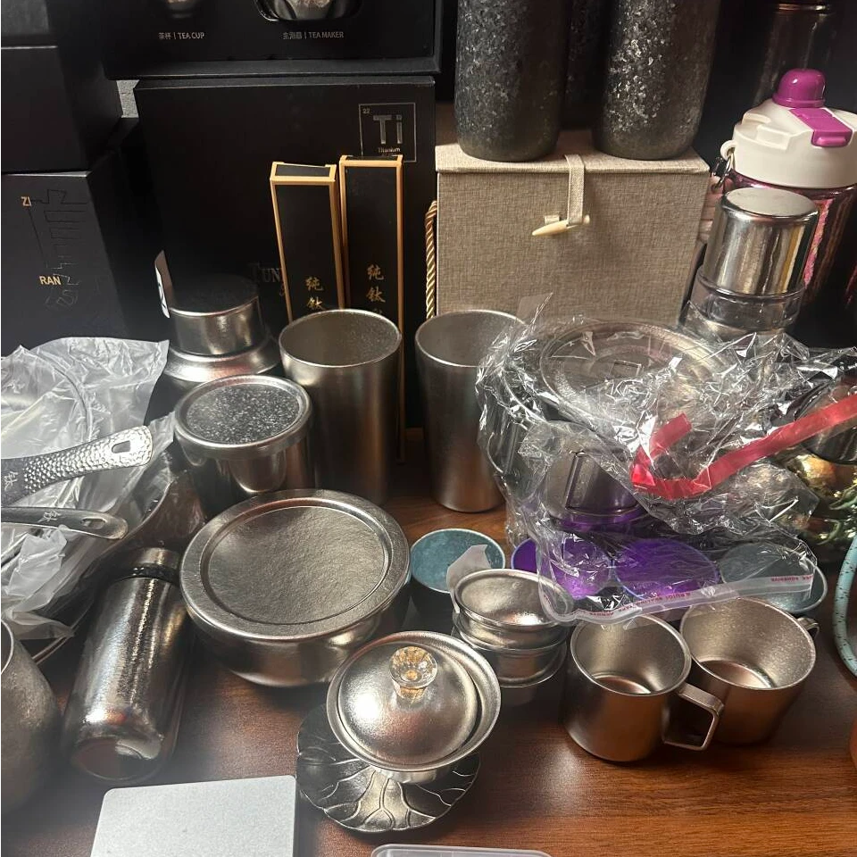【乐乐乱炸专属】单品链接 no退no换纯钛保温杯