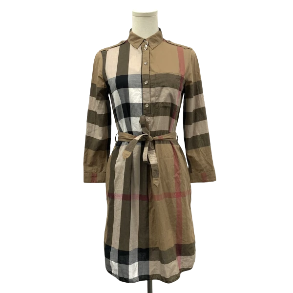 妃鱼/博柏利/棉/连衣裙/95新/Z824