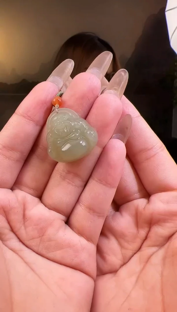 【闪购商品】和田玉颈饰未镶嵌佛公无