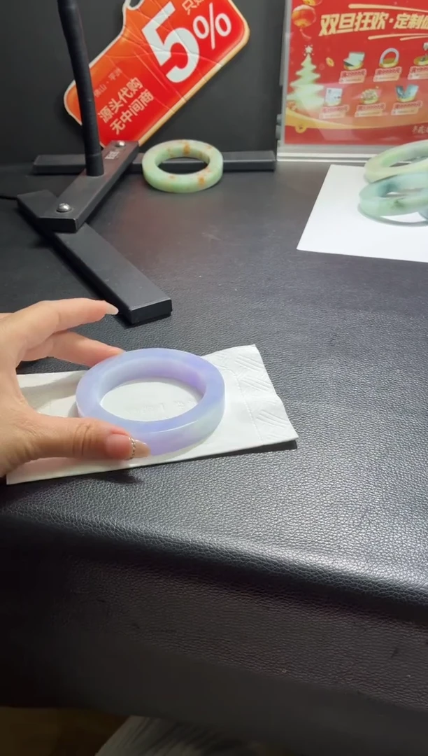 未镶嵌手镯定制翡翠海***~DDJ