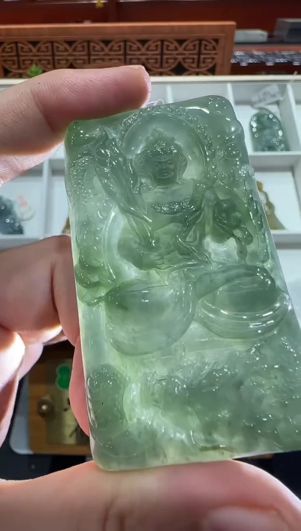 未镶嵌挂件翡翠A货翡翠多样性孤品