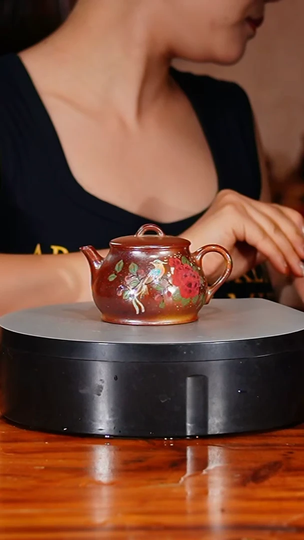 宜兴原矿紫砂壶茶壶140C