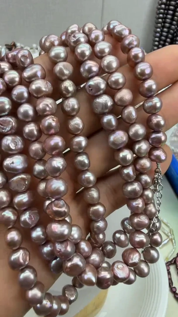 颈饰未镶嵌淡水珍珠1