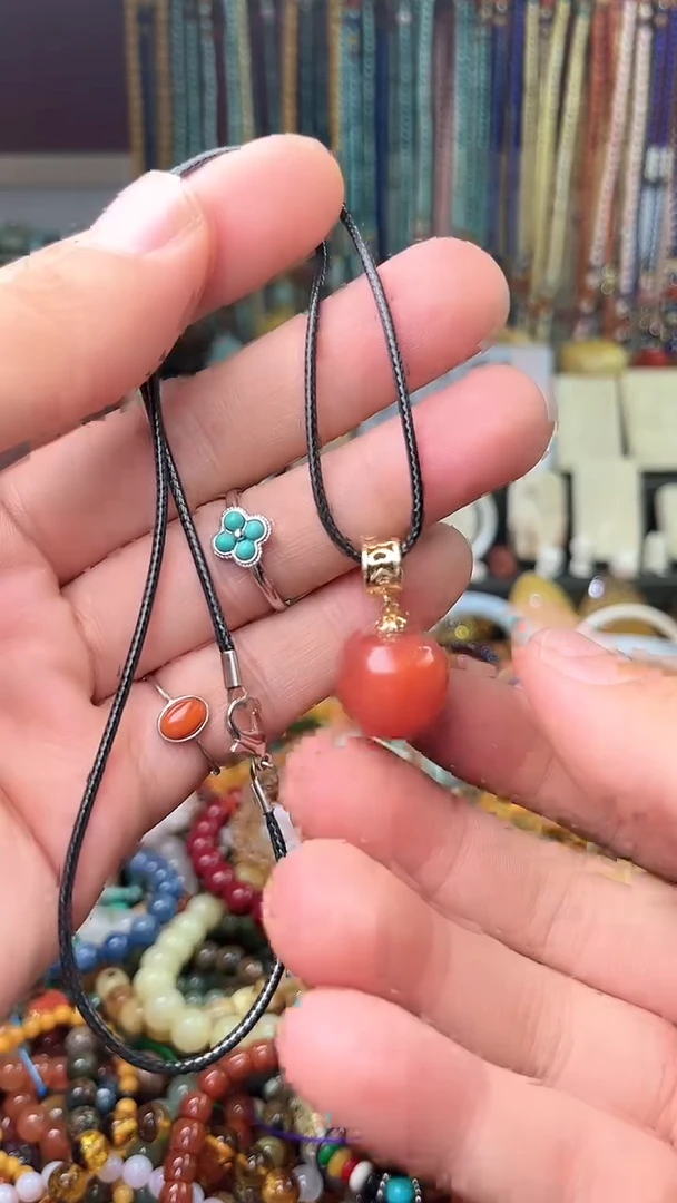 【闪购商品】南红玛瑙·未镶嵌 (一物一件)0003489