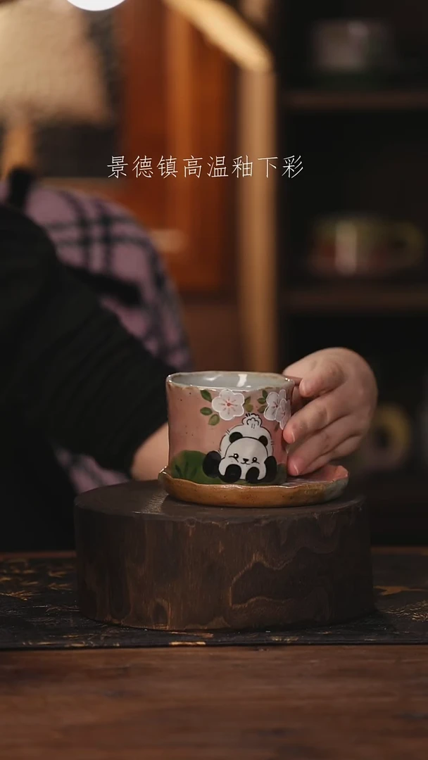 陶瓷景德镇高温釉下手绘陶瓷@L310@