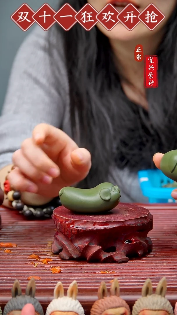 紫砂茶宠宜兴紫砂茶宠摆件