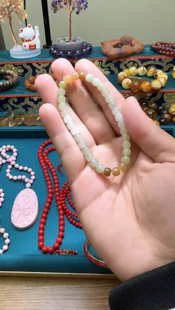 未镶嵌手链和田玉多样性发一件 264