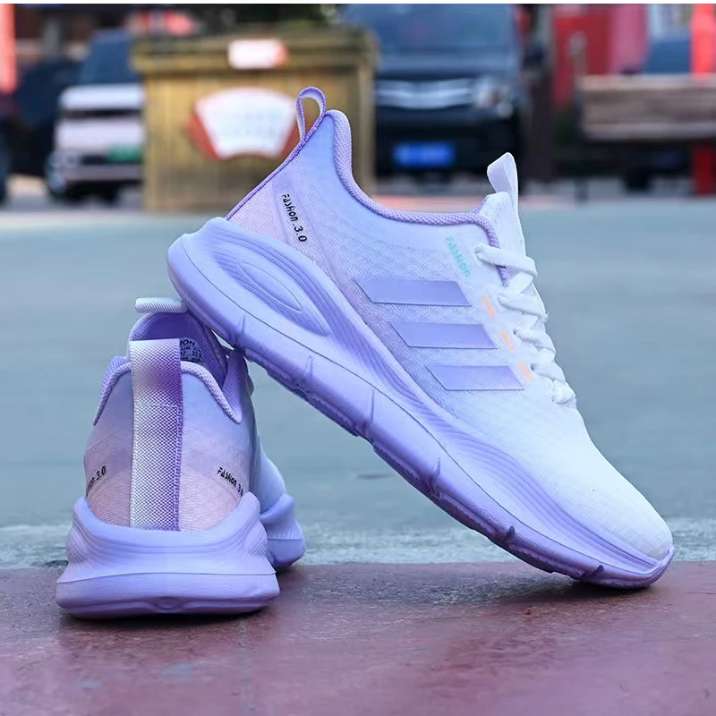 以凡推荐 女士运动鞋256-A5紫色