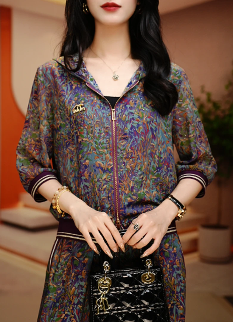 莫奈花园-新款2025时尚舒适百搭减龄优雅轻奢气质套装