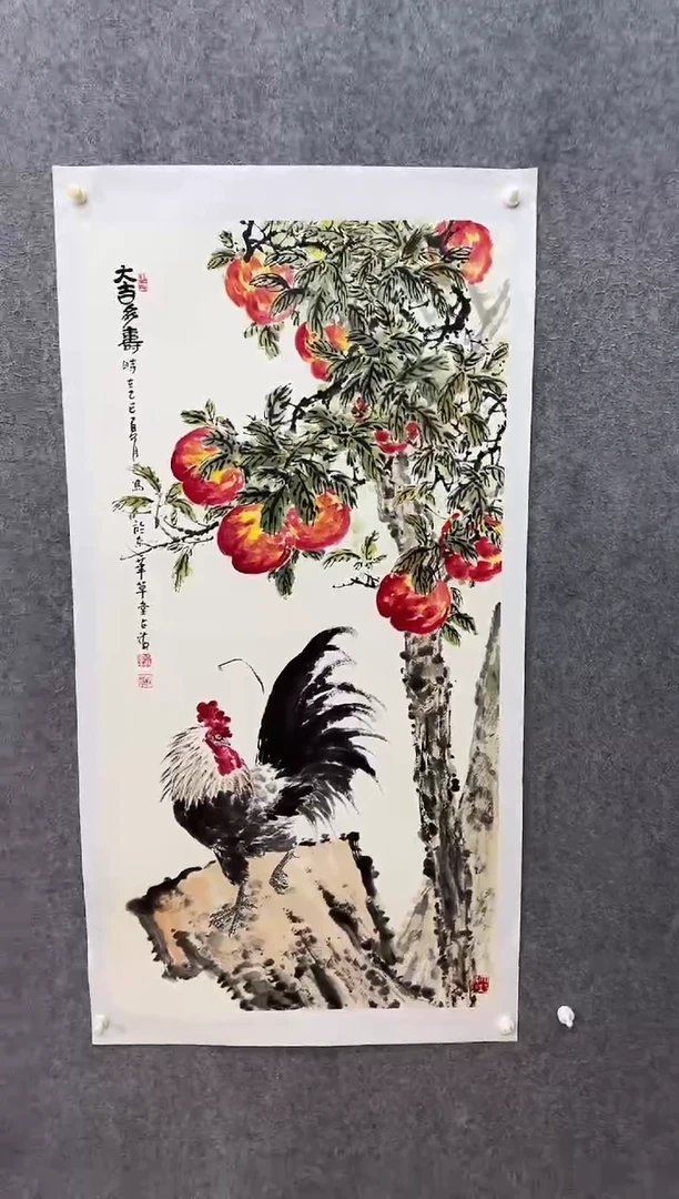 国画ST-WZH-花鸟绘画作品