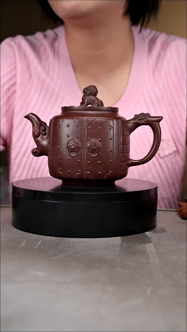 茶壶紫砂500毫升